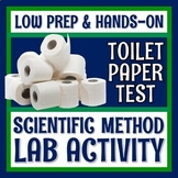 Scientific Method Lab Activity with CER Practice Toilet Pa