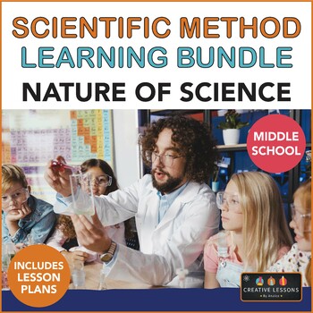 Preview of Scientific Method Learning Bundle with Lesson Plans | Nature of Science