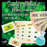 Scientific Method & Measurement Jeopardy Review Game