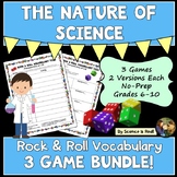 Scientific Method, Measurement, and Safety Vocabulary Game