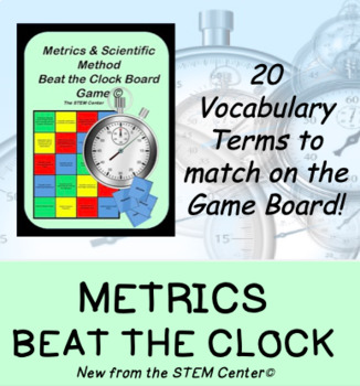 Preview of Scientific Method & Metric System Beat the Clock Game