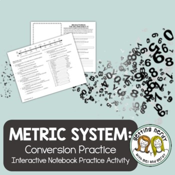 Preview of Metric System Conversion - Distance Learning