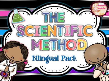 Preview of Scientific Method - Método Científico Bilingual Pack **Posters and foldables***