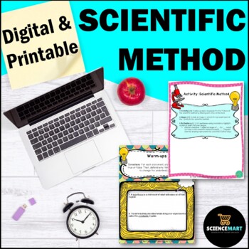 Preview of Scientific Method Notes, Activity and Slides Guided Reading Digital Lesson