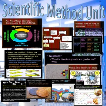 Preview of Scientific Method, Graphing, Inquiry Skills, Observation Skills Unit