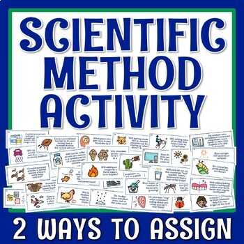 Preview of Scientific Method Activity with Hypothesis Practice and Experimental Design