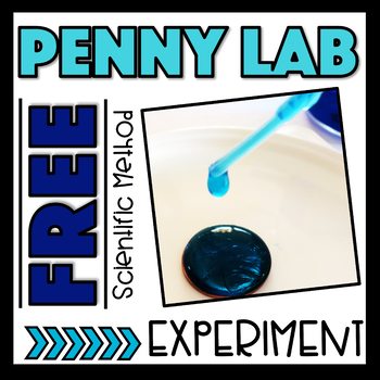 Preview of Scientific Method Drops on a Penny Experiment