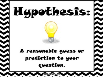 Preview of Scientific Method Posters