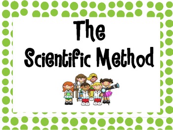Preview of Scientific Method Posters *Kid Friendly*