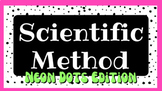 Scientific Method Posters ( Neon Polka Dot Edition) Classr