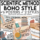 Scientific Method Posters featuring Boho-Style