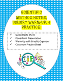 Scientific Method PowerPoint, Note Sheet, Inquiry Activity