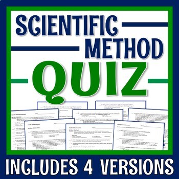 Preview of Scientific Method Quiz and Experimental Design Quiz
