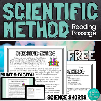 Scientific Method Reading Comprehension