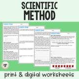 Scientific Method - Reading Comprehension Worksheets
