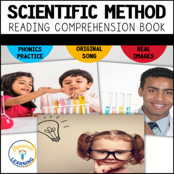 Preview of Scientific Method Reading Comprehension for Kindergarten and First Grade