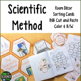Scientific Method: Room Decor, Card Sort, Word Wall, INB: 