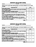 Scientific Method Rubric for Peer Review
