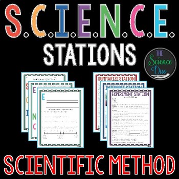 Preview of Scientific Method - S.C.I.E.N.C.E. Stations