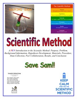 Preview of Scientific Method:  SAVING SAM THE GUMMY WORM!  Kids say, "So much FUN!"