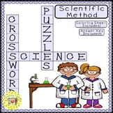 Scientific Method Crossword Puzzle Worksheets Teaching Resources TpT