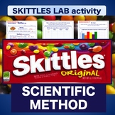 Scientific Method - Skittles Lab Experiment - NO PREP  lab