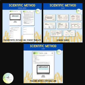 Preview of Scientific Method - Slides & Cornell Notes Bundle