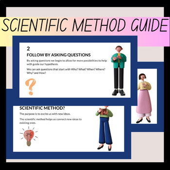 Preview of Scientific Method Steps and Checklist Presentation for 5th Grade
