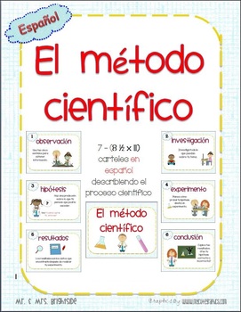 Preview of Scientific Method Spanish / El metodo cientifico