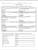 Scientific Method Steps and Vocabulary Quiz