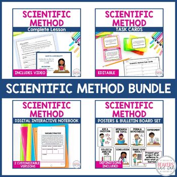 Preview of Scientific Method Worksheets Bundle