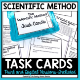 Scientific Method Task Cards [Print and Digital for Distan