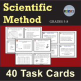 Scientific Method Task Cards Science Task Cards 8th Grade 