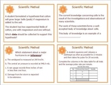 Scientific Method Task Cards for Middle and High School