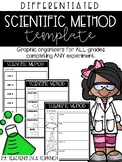 Scientific Method Templates: Differentiated for ALL Grades