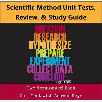 Preview of Scientific Method Test