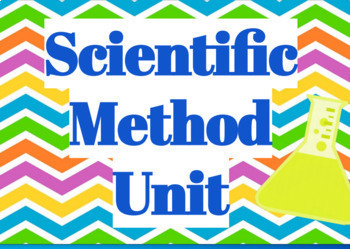Preview of Scientific Method Unit- Slideshow/Experiments (5th- 6th Grade Science)- EDITABLE