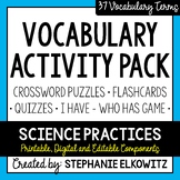 Scientific Method Vocabulary Activities | Flashcards, Quiz