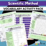 Scientific Method Vocabulary Activity Worksheet Puzzles Cr