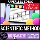 Scientific Method Vocabulary Digital Bingo Game - Paperles