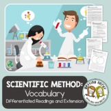 Scientific Method Vocabulary- Differentiated Science Readi