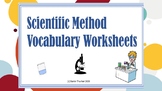 Scientific Method Vocabulary Worksheets (Bundle)