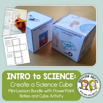 Preview of What is Science Cubing Activity - Distance Learning