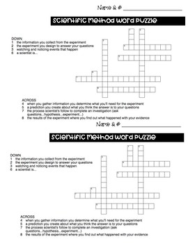 word puzzle research paper