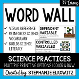 Scientific Method Word Wall | Science Vocabulary