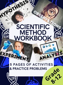 Preview of Scientific Method Workbook | Answer Key | Distance Learning | STEM