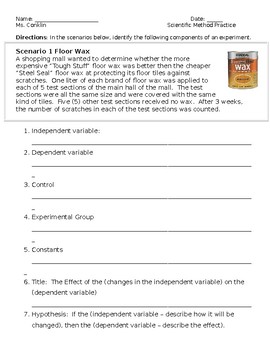 Scientific Method Worksheet by Ask Why | Teachers Pay Teachers