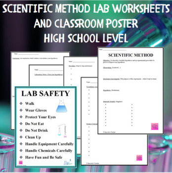 Scientific Method Worksheet - High School by Innovative ...