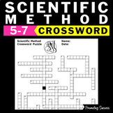 Scientific Method Crossword Puzzle Activity Worksheet Step