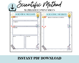 Scientific Method Worksheet and Drawing Page